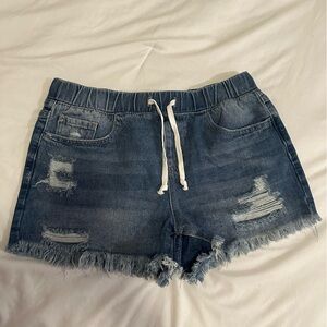 Small High Waisted YMI Jean Shorts